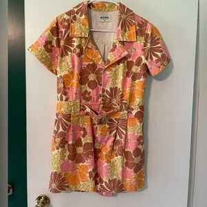 Show Me Your Mumu Denim Romper